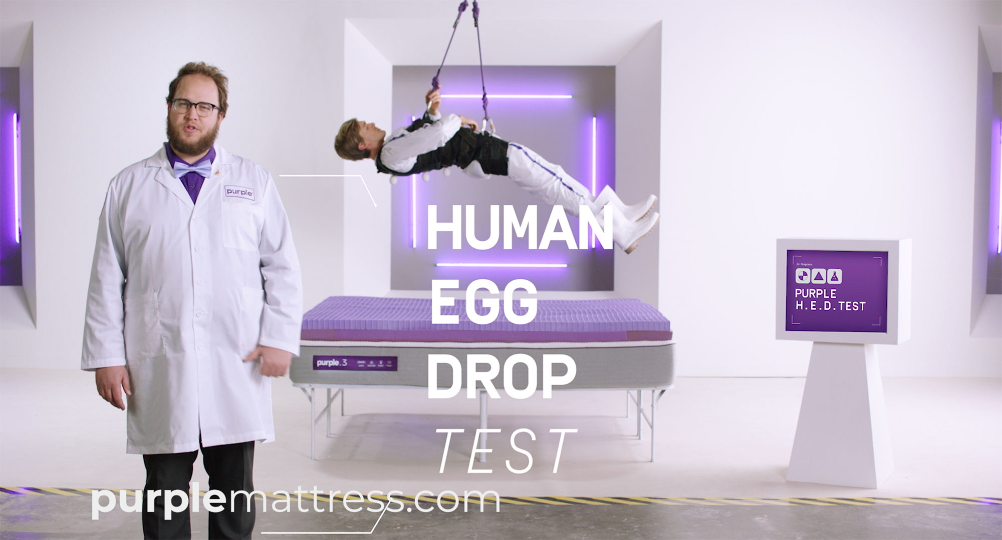 purple egg mattress